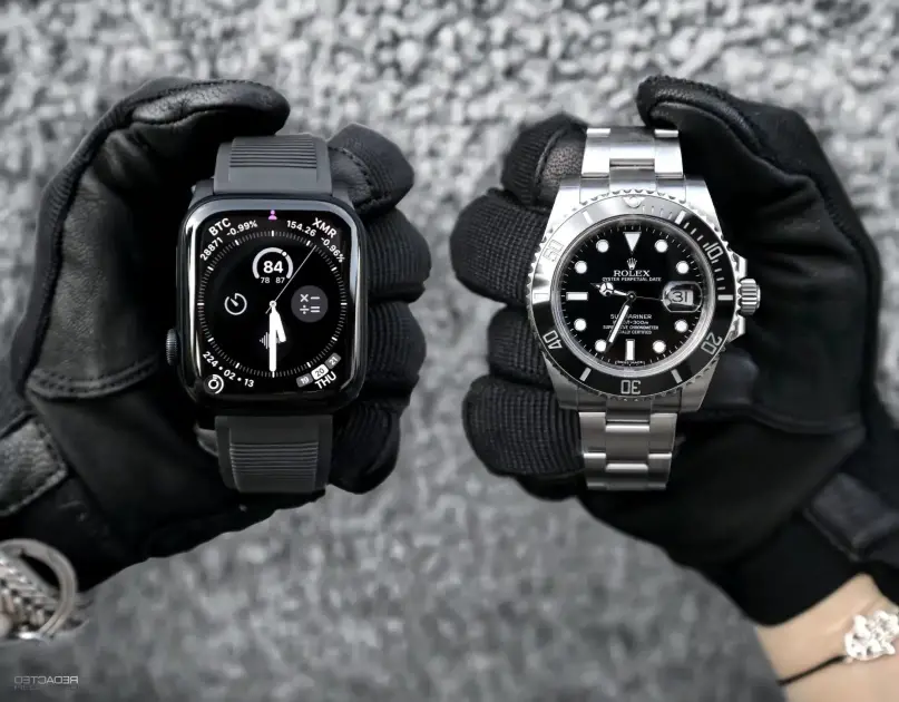 Apple Watch ve Rolex Aynı Bilekte: Smartlet Kayışı ile İki Dünyanın Buluşması