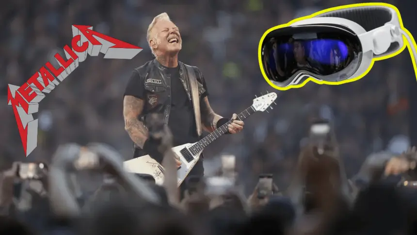 Apple'dan Metallica Sürprizi: Vision Pro Sahiplerine Özel Konser Deneyimi