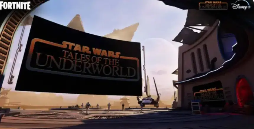 Fortnite Star Wars: Tales Of The Underworld'ün Galasını Oyunda Gösteriyor