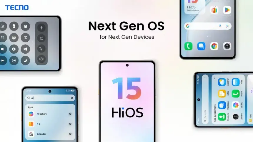 Tecno HiOS 15 Tanıtıldı: Yeni Arayüz, AI Özellikleri ve Üst Düzey Verimlilik