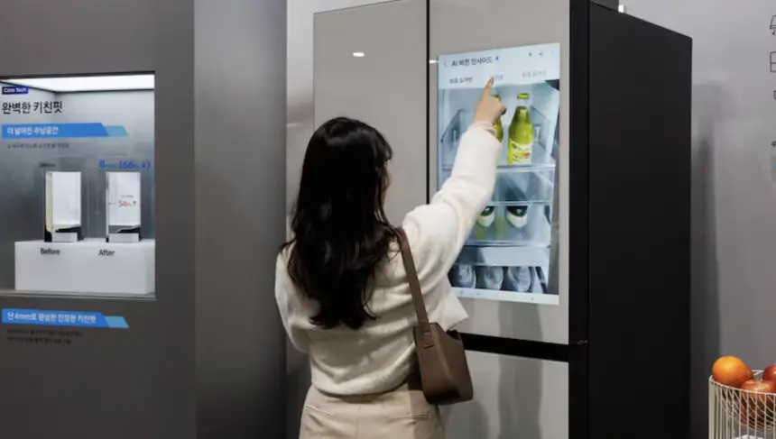 Samsung'un yapay zeka destekli buzdolapları kaybolan telefonları bulabiliyor, klimaları ayarlayabiliyor
