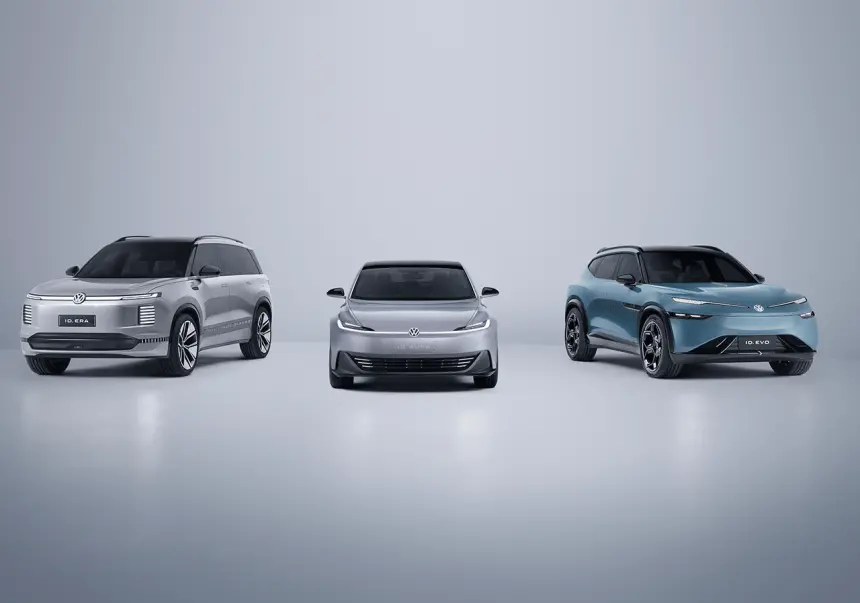 Volkswagen Şanghay'da Gövde Gösterisi Yaptı: İşte 3 Yeni Elektrikli Konsept!