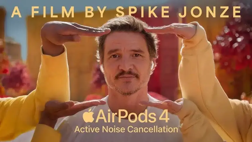 Apple'ın Yeni AirPods 4 Reklamında Pedro Pascal Rol Alıyor