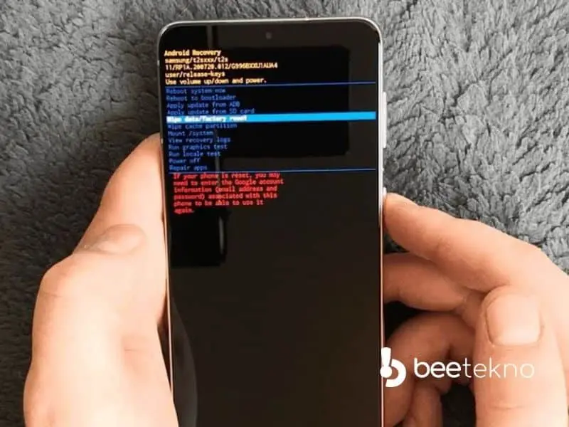 Android Cihaz Fabrika Ayarları Hatası 2025