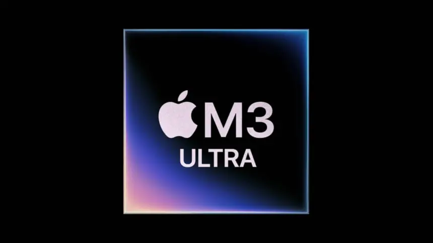 En güçlü işlemci geliyor! Apple M3 Ultra işlemciyle çok iddialı