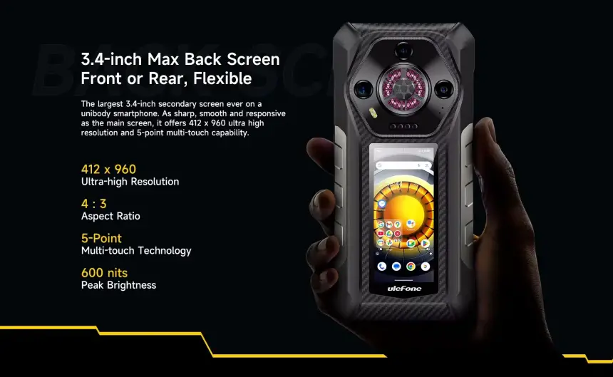 Ulefone Armor 30 Pro, Uygun Fiyatlı, Dayanıklı ve İki Ekranlı İlginç Bir Alternatif