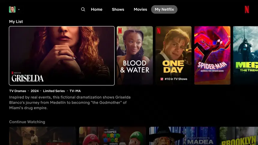 Netflix TV Uygulaması Yeni Tasarıma Kavuşuyor