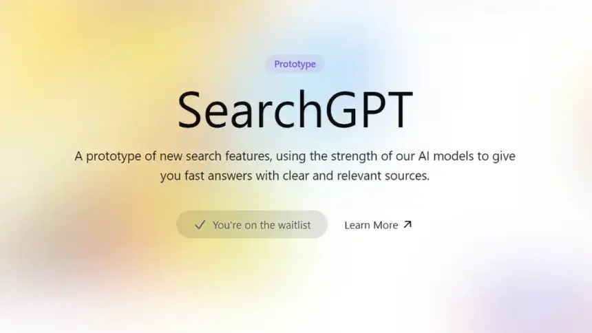 OpenAI, Yapay Zeka Destekli Arama Motoru SearchGPT'yi Duyurdu