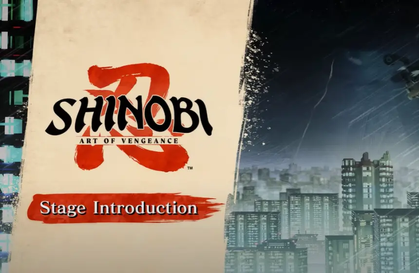 Shinobi: Art Of Vengeance Duyuruldu: Efsane Ninja Geri Dönüyor